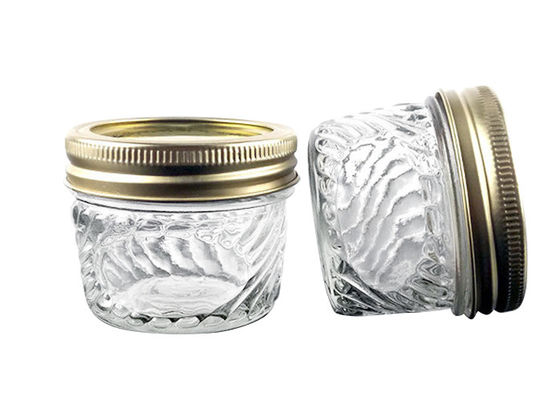 O vidro largo da boca da cozinha de 10 onças range/boca largo Mason Jars Simple Sytle