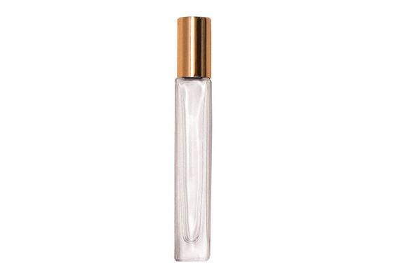 Resista a tampa que de madeira de queda as garrafas de vidro cosméticas claras esquadram tubos de ensaio vazios do perfume 3 onças