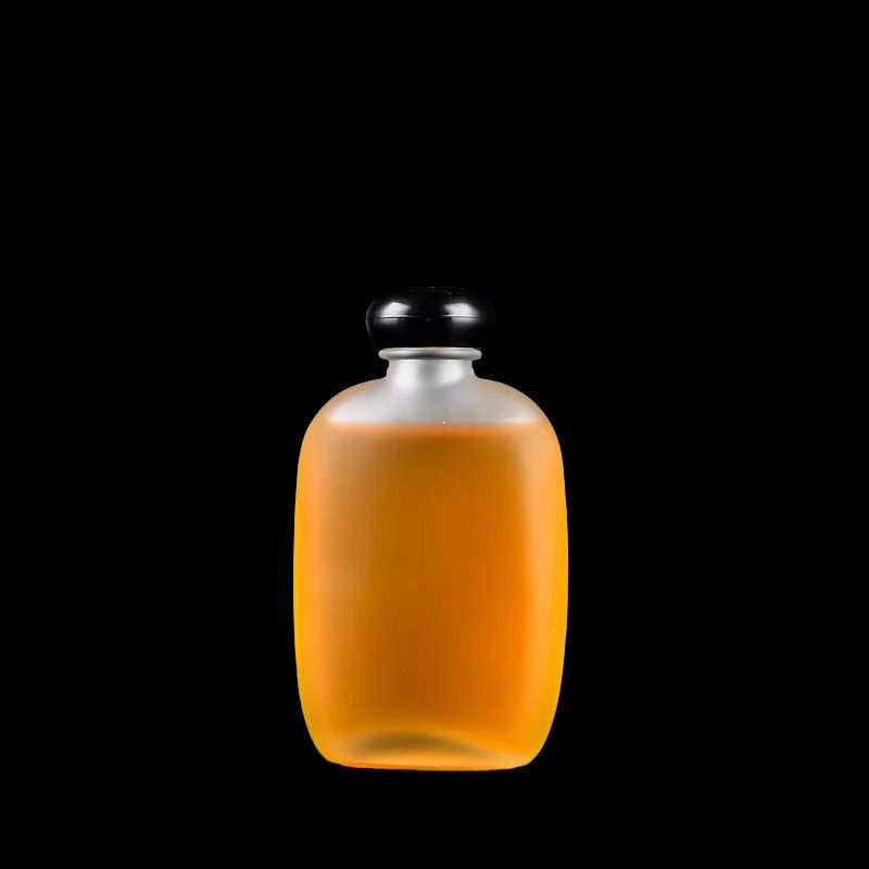 100ML Reusable Glass Milk Bottles Durable Microwave Safe No Glass