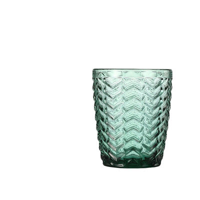 300 ml de vidro verde para uso diário e festas