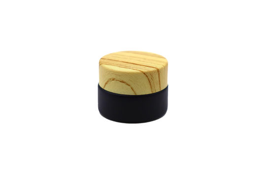5 ml de frascos de vidro com tampa de parafuso transparente para creme de loção cosmética