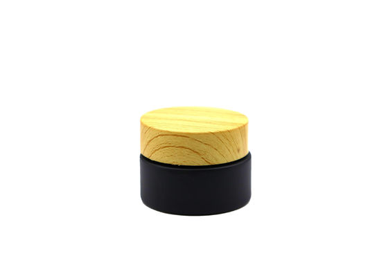 20 ml frascos de vidro transparente cosméticos frascos de vidro de creme com tampa de parafuso